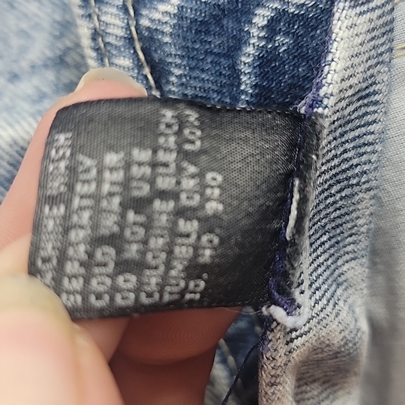 𝅺GITANO Express Acid Wash Denim Pencil Skirt - Vintage 80s/90s Vibes! - Picture 8 of 8